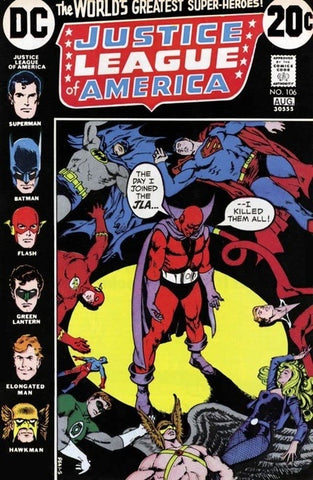 Justice League America #106 - DC Comics - 1973