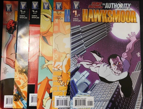 Hawksmoor #1 - #6 (Set) - Wildstorm - 2008 - The Authority
