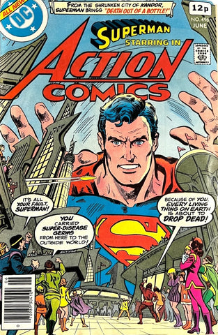 Action Comics #496 - DC Comics - 1979