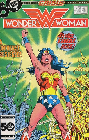 Wonder Woman #329 - DC Comics - 1986 - Final Issue / Marriage
