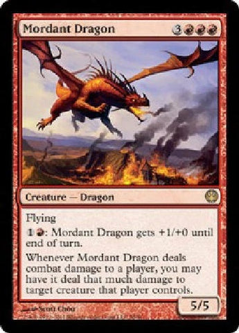 "Mordant Dragon" - Magic The Gathering - Knights vs. Dragons