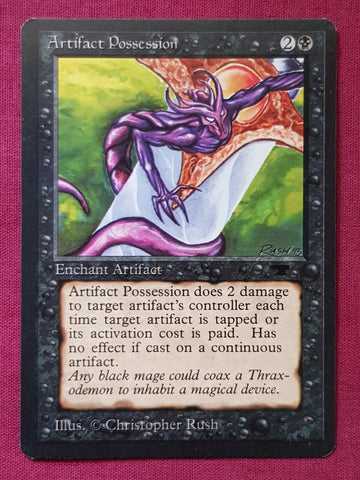 "Artifact Possession" - Magic The Gathering Card - Antiquities