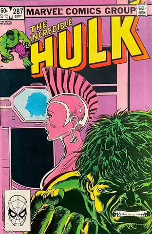 Incredible Hulk #287 - Marvel Comics- 1983