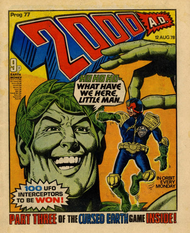 2000AD Comic - Prog #77 - 12th August 1978 - Controverial Issue