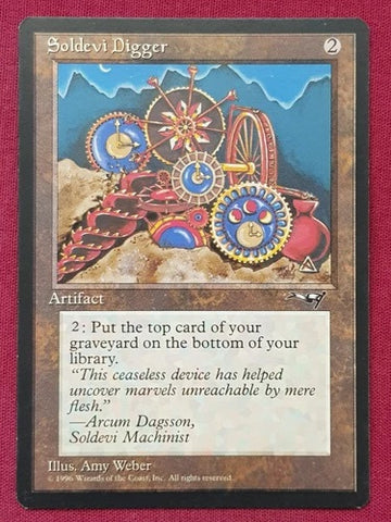 "Soldevi Digger" - Magic The Gathering Card - Alliances