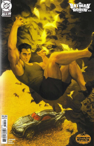 Batman And Robin #25 - DC Comics - 2025 - Pumpkin Spicy Variant