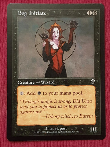"Bog Initiate" - Magic The Gathering Card - Invasion