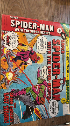 Super Spider-Man with the Super-Heroes #171 - Marvel/British - 1976