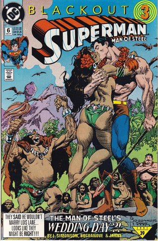 Superman #6 - DC Comics - 1991