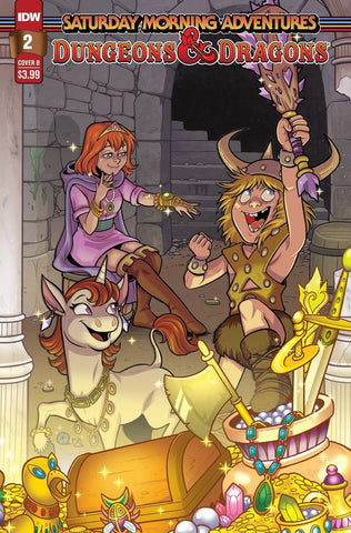Saturday Morning Adventures: Dungeons & Dragons #2 - IDW - 2023 - Cover B
