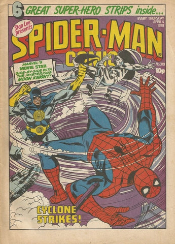 Spider-Man Comic #319 320 321 322 323 324 - Marvel/British - 1979