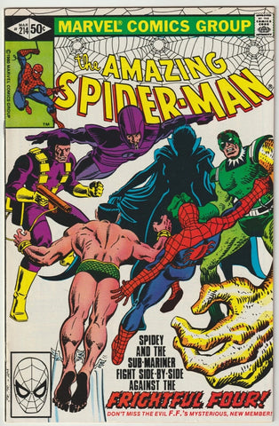 Amazing Spider-Man #214 - Marvel Comics - 1981