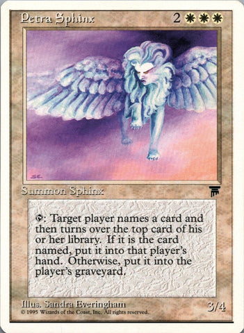 "Petra Sphinx" - Magic The Gathering - Chronicles