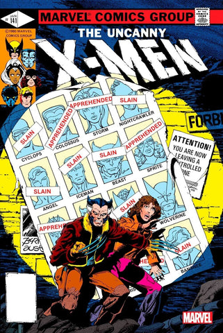 Uncanny X-Men 141 - Marvel Comics - 2023 - Facsimilie