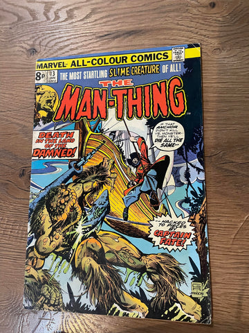 The Man-Thing #13- Marvel Comics - 1975