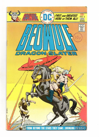 Beowulf Dragon Slayer #5 - DC Comics - 1976