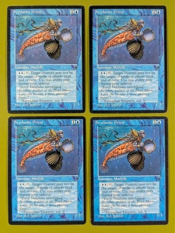 "Svyelunite Priest" x4 - Magic The Gathering - Fallen Empires - 4-Card Playset
