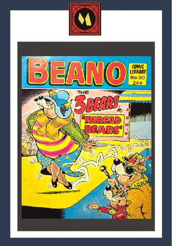 Beano Comic Library - Mixed Lot Nos:- #90 - #99 (10x Comics) - Digest-Sized