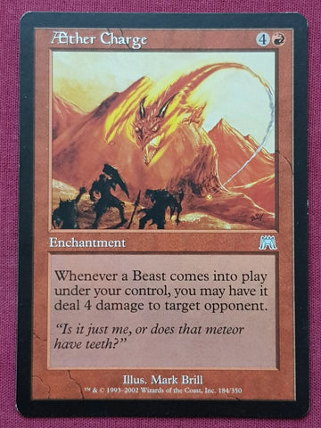 "Aether Charge" - Magic The Gathering Card - Onslaught