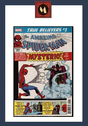True Believers: Amazing Spider-Man - Marvel - 2019 - Reprint 1st App Mysterio