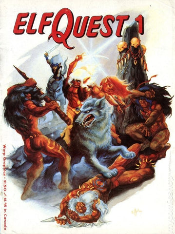 Elfquest Magazine #1 - Warpquest - 1978 - 4th Print