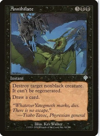 "Annihilate" - Magic The Gathering - Invasion