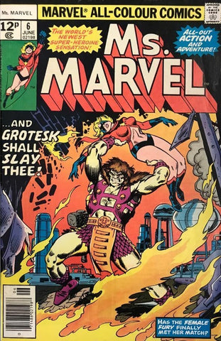 Ms Marvel #6 - Marvel Comics - 1976