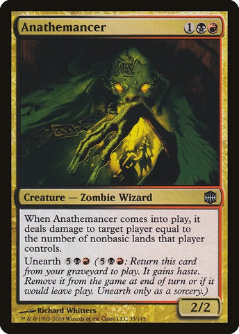 "Anathemancer" - Magic The Gathering Card - Alara Reborn