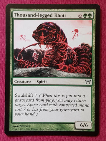"Thousand-legged Kami" - Magic The Gathering Card - Champions Of Kamigawa