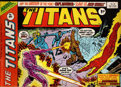The Titans #48 - Marvel Comics - British Comics - 1976