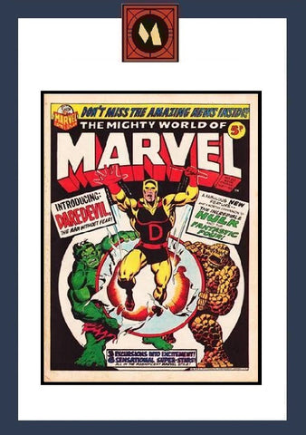 Mighty World of Marvel #20 - Marvel Comics / British -  1973 - FN/VF