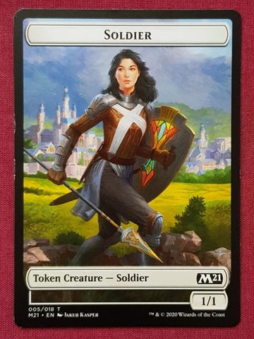 "Soldier" - Magic The Gathering Card - M21