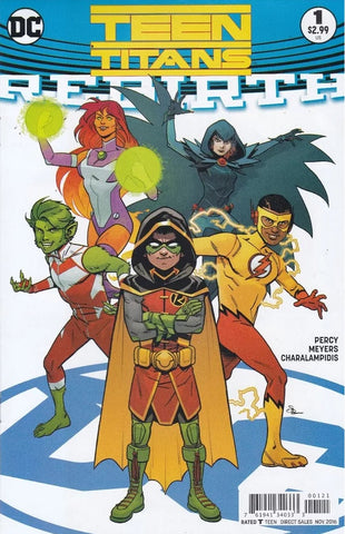 Teen Titans #1 (Rebirth One Shot) - DC Comics - 2016