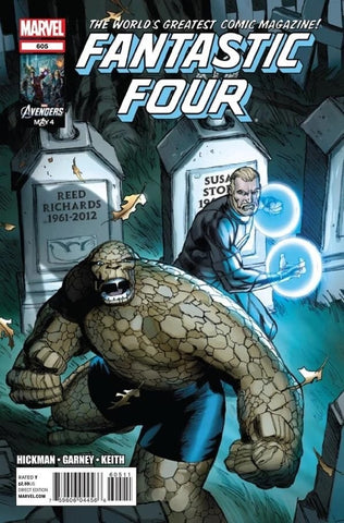 Fantastic Four #605 - Marvel Comics - 2012