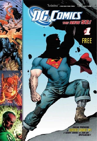 The New 52 #1 Justice League Sneak Preview - DC Comics - 2011