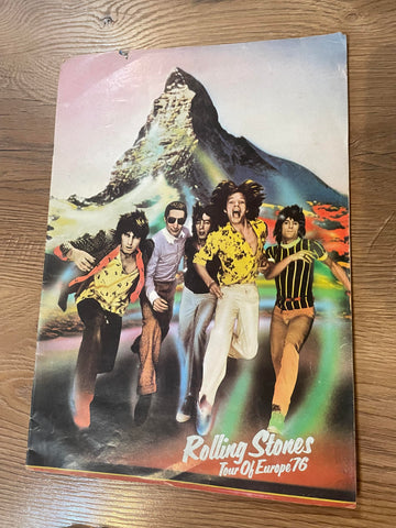 Rolling Stones Tour of Europe '76 - Poster Book