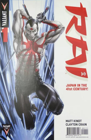 Rai #1 - #4 (4x Comics RUN) - Valiant Comics - 2014