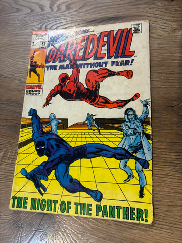 Daredevil #52 - Marvel Comics - 1969