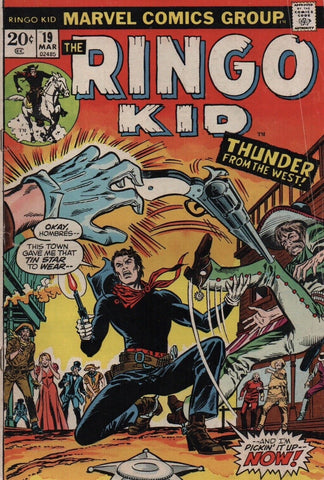 Ringo Kid #19 - Marvel Comics - 1973