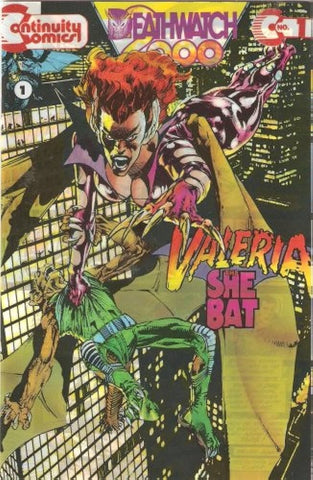 Deathwatch 2000: Valeria The She-Bat #1 - Continuity Comics - 1993