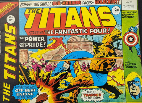 The Titans #30 - Marvel Comic / British - 1976