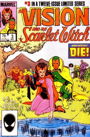 Vision and the Scarlet Witch #3 - Marvel Comics - 1985