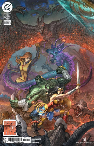 Justice League Vs Godzilla Vs Kong #2 - DC Comics - 2025 - Quah Variant