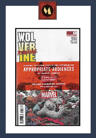 Wolverine #5 Red Band - Marvel Comics - 2025 - Sealed Polybagged