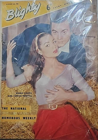 Blighty - City Magazines - Aug 4 1956 - Mario Lanza & Sarita Montiel
