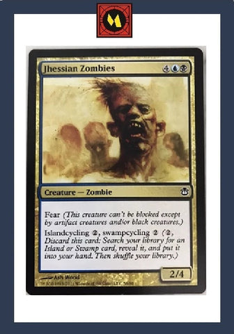 "Jhessian Zombies" - Magic The Gathering Card - Duel Decks