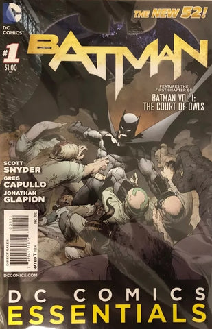 Batman #1 - DC Comics  - 2013 - "Essentials" Ryan Sook Cover