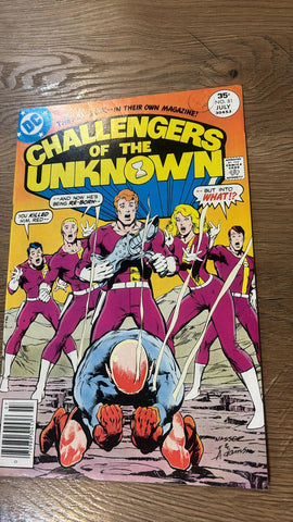 Challengers of the Unknown #81 - DC Comics - 1977