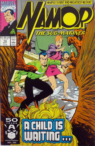 Namor #14 - Marvel Comics - 1991