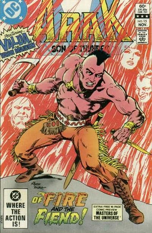 Arak Son Of Thunder #15 - DC Comics - 1982